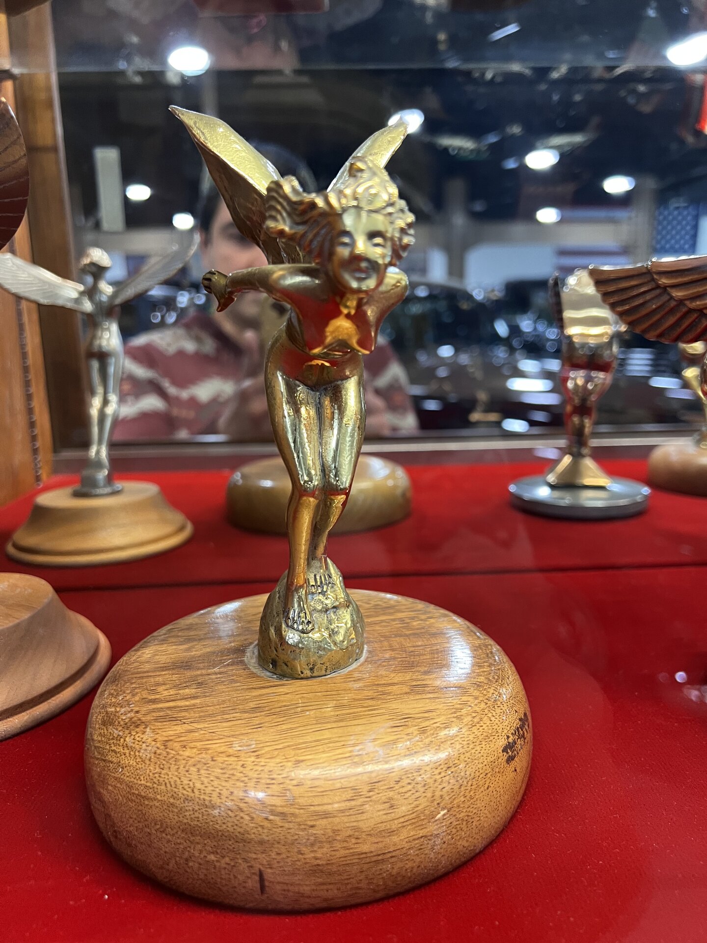 Spirit of Ecstasy Rolls-Royce mascot photographed first-hand by Omar Mukhtar.