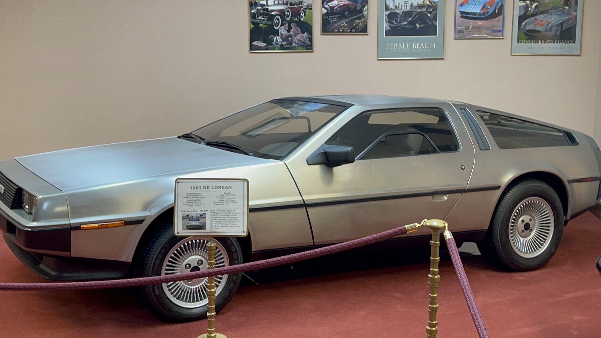 DeLorean photographed first-hand by Omar Mukhtar.
