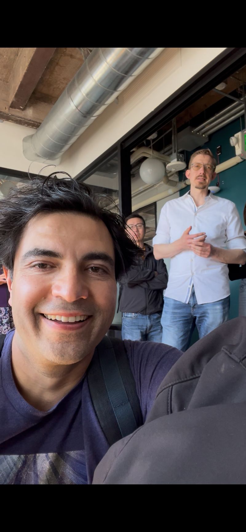 Attendees at the Physical AI Shift Summit at Frontier Tower in San Francisco