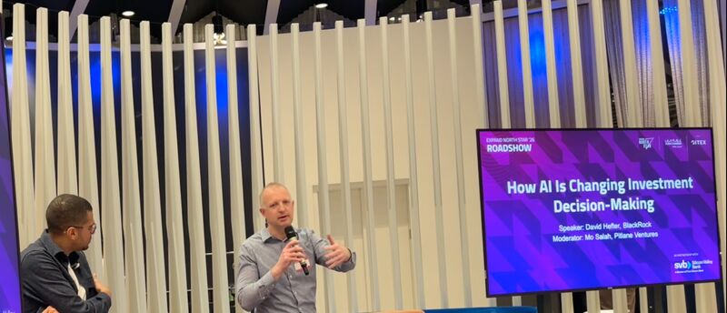 David Hefter, BlackRock, speaking on how AI is changing investment decision-making